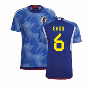 Japan Wataru Endo 6 Home Trikot WM 2022