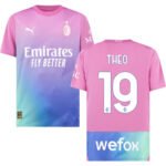 AC Mailand Theo Hernandez 19 Third Trikot 2023-2024
