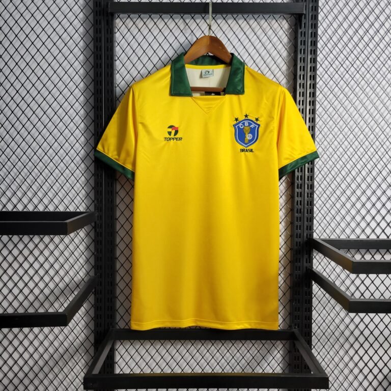 Brasilien Home Retro Trikot 1988-1990