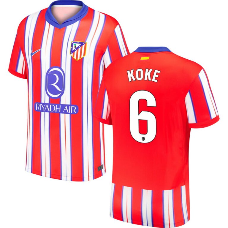 Atletico Madrid Koke 6 Home Trikot 2024-2025