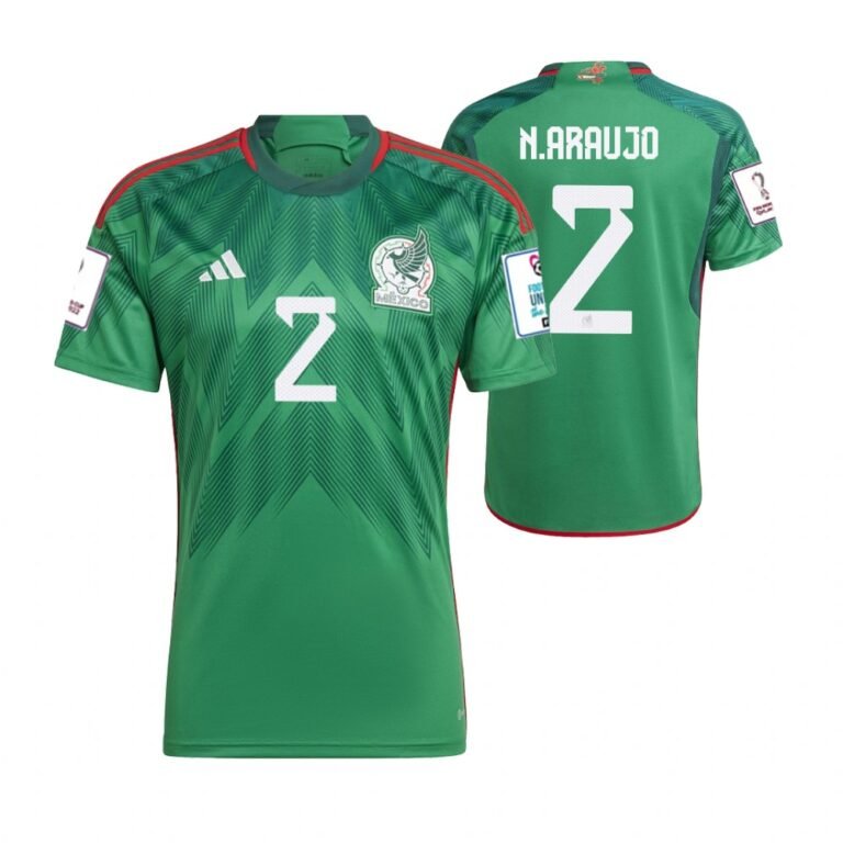 Mexico Nestor Araujo 2 Home Trikot WM 2022