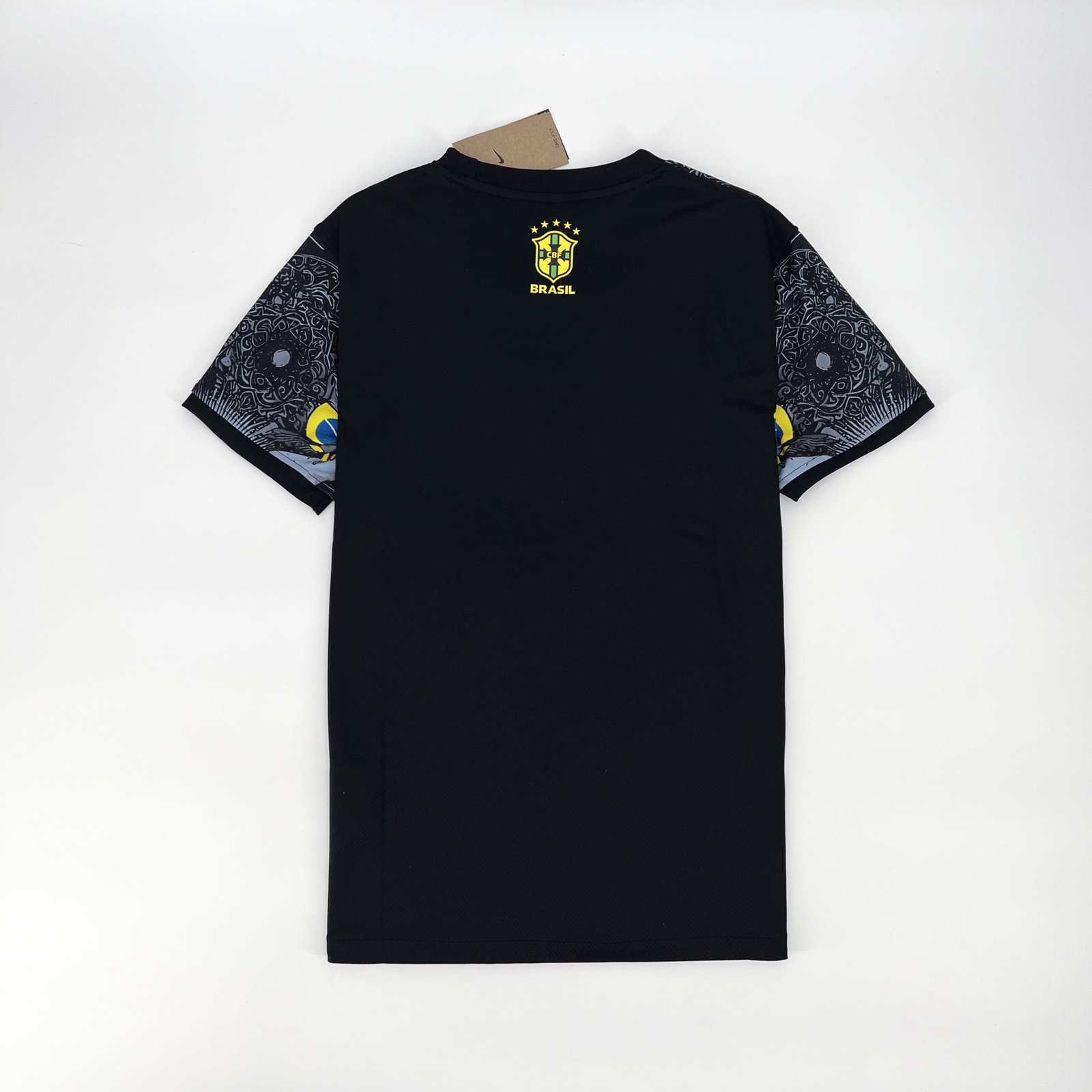 Brasilien Jesus Christus der Erlöser Sonderausgabe Trikot 2024-2025 - Schwarz Brasilien Jesus Christus der Erlöser Sonderausgabe Trikot 2024-2025 - Schwarz