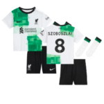 FC Liverpool Dominik Szoboszlai 8 Auswärtstrikot Kinder Minikit 2023-2024