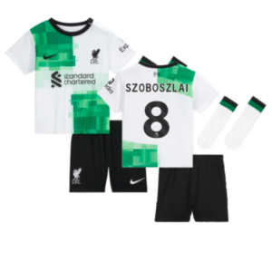 FC Liverpool Dominik Szoboszlai 8 Auswärtstrikot Kinder Minikit 2023-2024