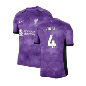 FC Liverpool Virgil van Dijk 4 Third Trikot 2023-2024