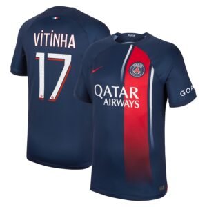 Paris Saint-Germain Vitinha 17 Home Trikot 2023-2024