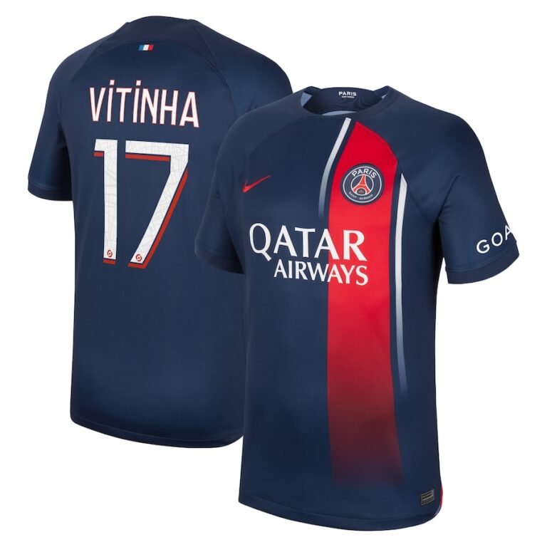 Paris Saint-Germain Vitinha 17 Home Trikot 2023-2024