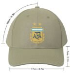 Argentinien Baseball Cap Verstellbar Reine Farbe Baseballkappe Mütze