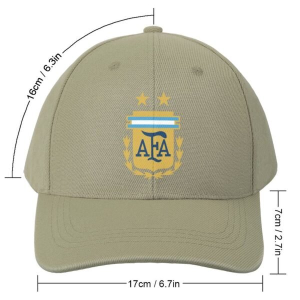 Argentinien Baseball Cap Verstellbar Reine Farbe Baseballkappe Mütze