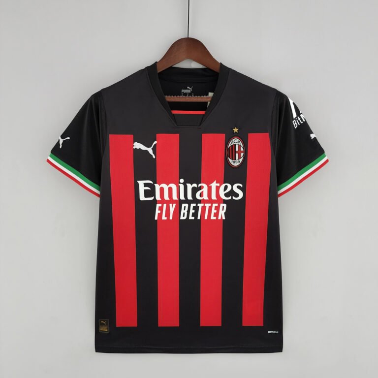 AC Mailand Yacine Adli 7 Home Trikot 2022-2023