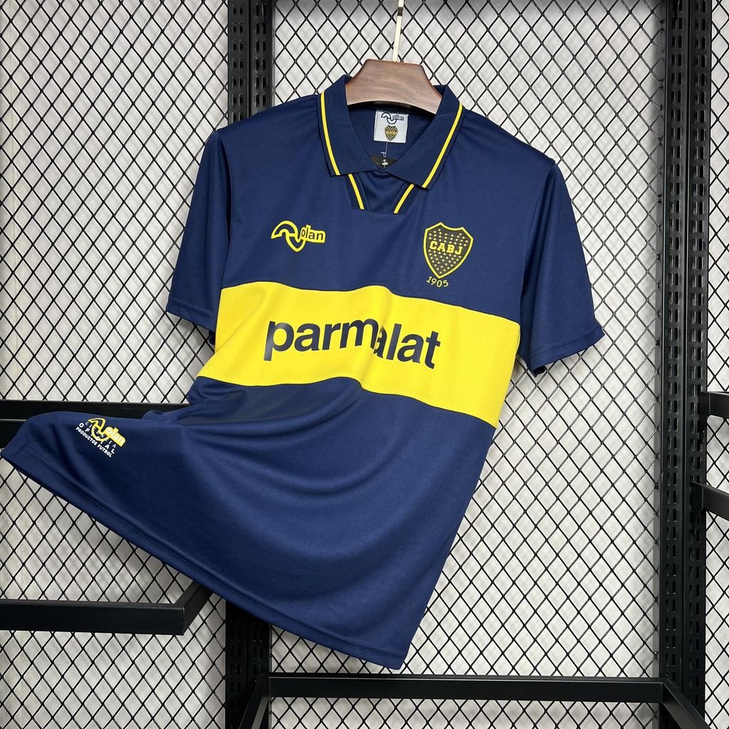 Boca Juniors Retro Home Trikot 1994-1995 Boca Juniors Retro Home Trikot 1994-1995