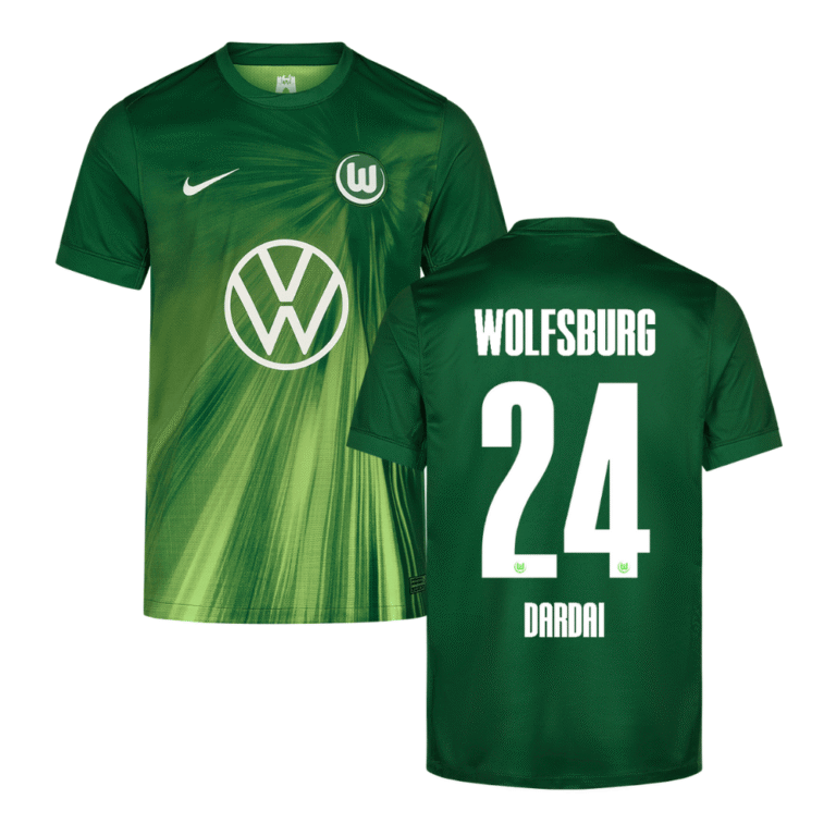 VFL Wolfsburg Bence Dárdai 24 Home Trikot 2025-2026