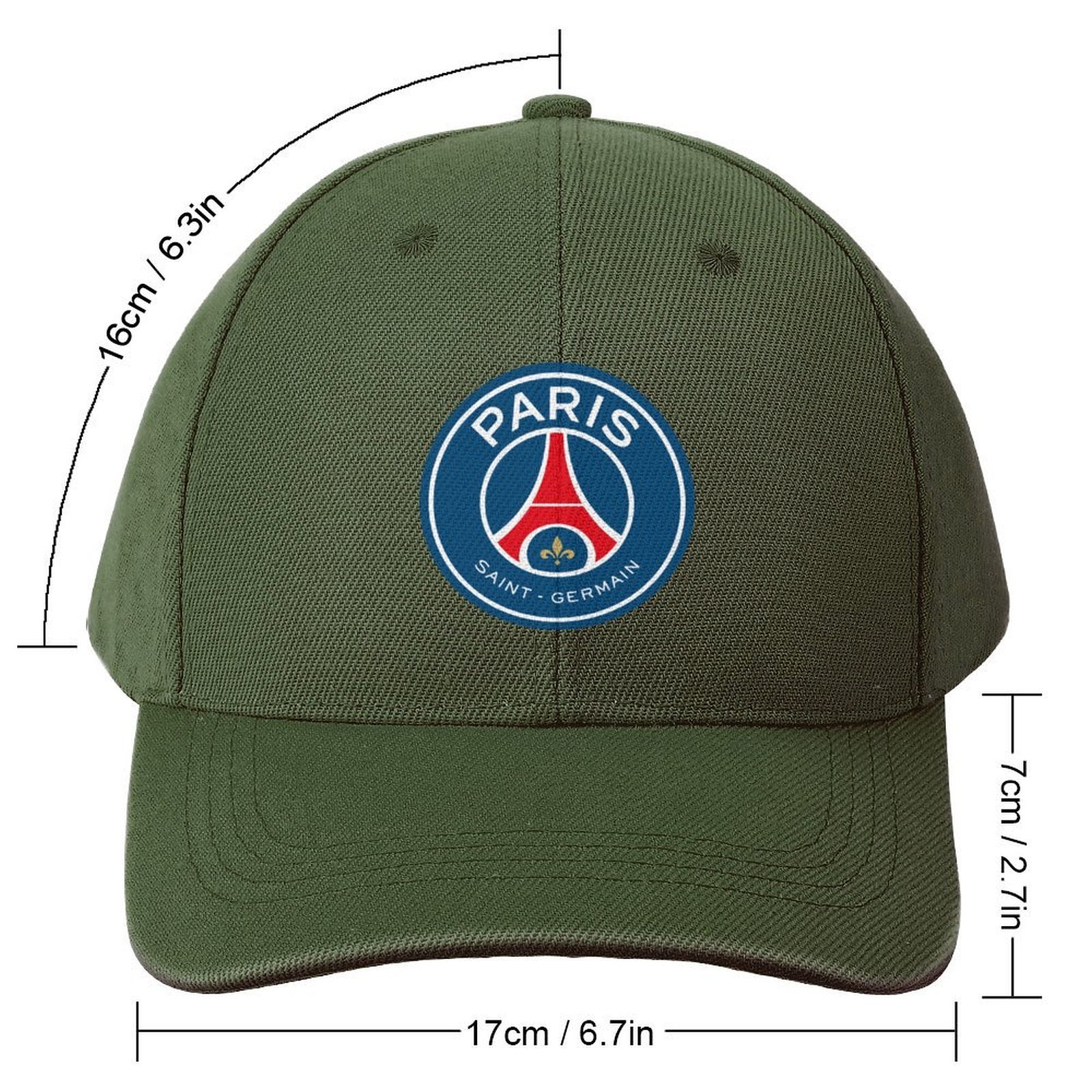 Unisex Paris Saint-Germain Baseball Cap Verstellbar Reine Farbe Baseballkappe Mütze Unisex Paris Saint-Germain Baseball Cap Verstellbar Reine Farbe Baseballkappe Mütze