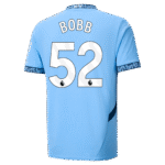 Manchester City Oscar Bobb 52 Home Trikot 2024-2025