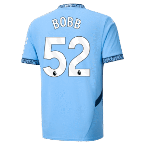Manchester City Oscar Bobb 52 Home Trikot 2024-2025