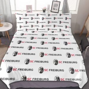 SC Freiburg Bettwäscheset 3 Stück Kinder Erwachsene Steppdeckenbezug Steppdeckenbezug Multi Size Laken Set