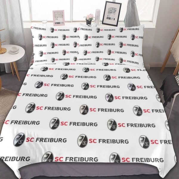SC Freiburg Bettwäscheset 3 Stück Kinder Erwachsene Steppdeckenbezug Steppdeckenbezug Multi Size Laken Set