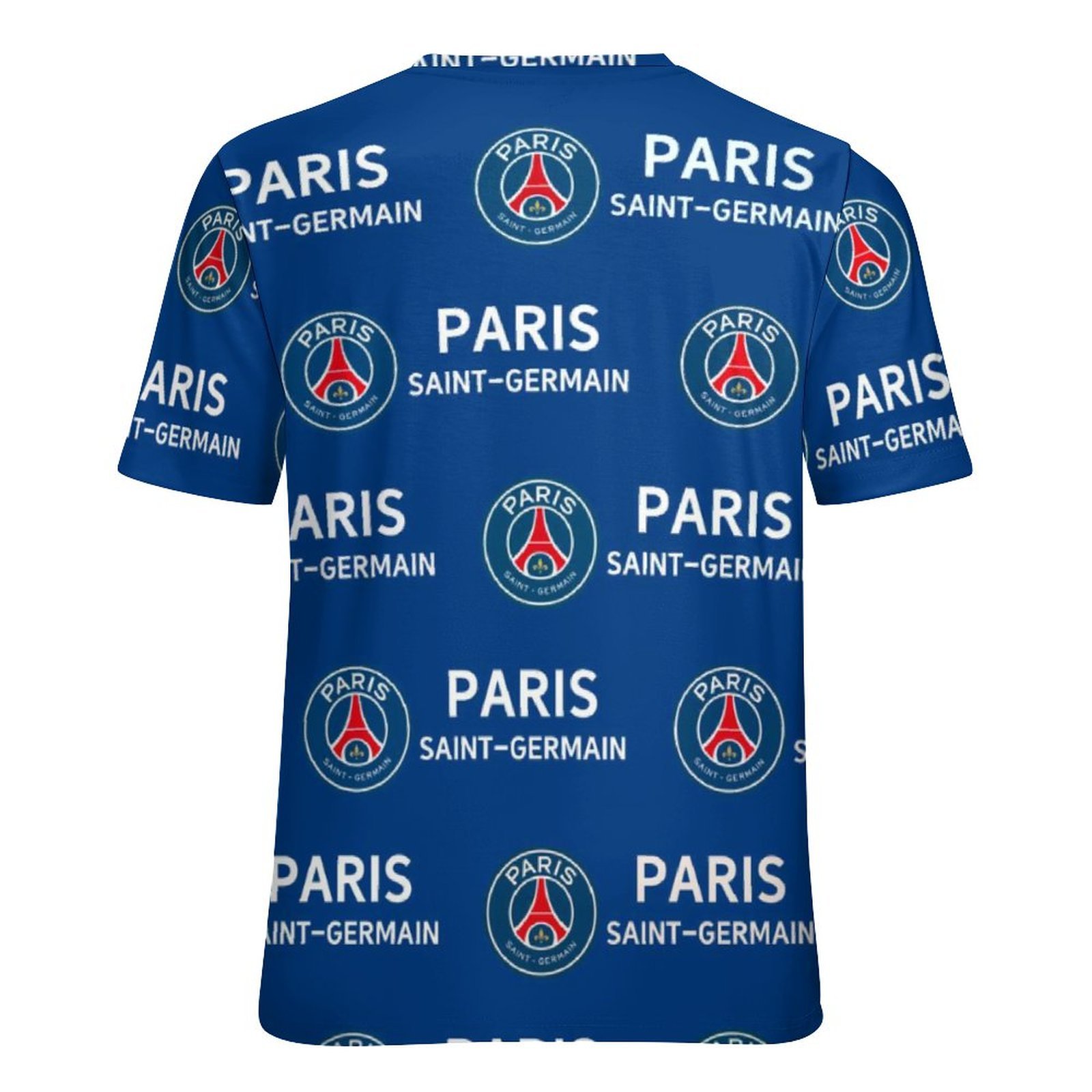 Paris Saint-Germain Unisex 3D Vollständig Druck Kurzarm T-Shirts Beiläufige Tee Tops Paris Saint-Germain Unisex 3D Vollständig Druck Kurzarm T-Shirts Beiläufige Tee Tops