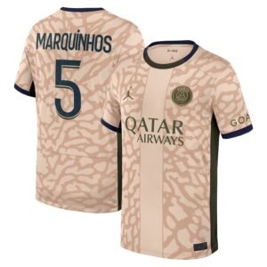 Paris Saint-Germain Marquinhos 5 Fourth Trikot 2023-2024