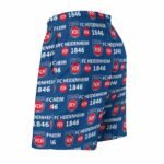 FC Heidenheim Herren Badehose Schnelltrocknende Strandshorts Mit Tasche Kordelzug Shorts
