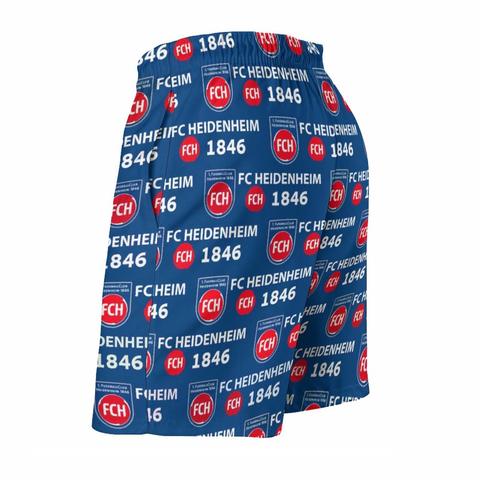 FC Heidenheim Herren Badehose Schnelltrocknende Strandshorts Mit Tasche Kordelzug Shorts FC Heidenheim Herren Badehose Schnelltrocknende Strandshorts Mit Tasche Kordelzug Shorts