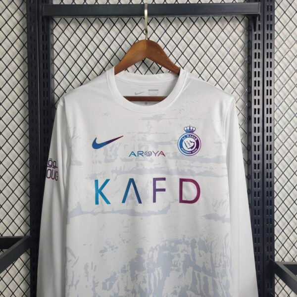 Al Nassr Langarm Third Trikot 2023-2024