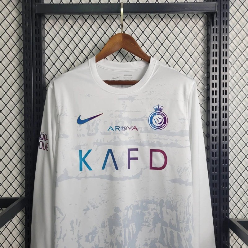 Al Nassr Langarm Third Trikot 2023-2024 Al Nassr Langarm Third Trikot 2023-2024