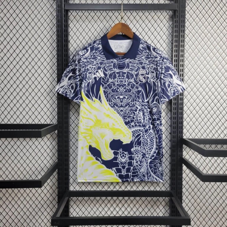 Real Madrid Dragon Sonderausgabe Trikot 2024-2025 - Marine