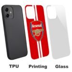 Arsenal Stoßfest Glaskasten Handyhüllen & Cover Für IPhone 12