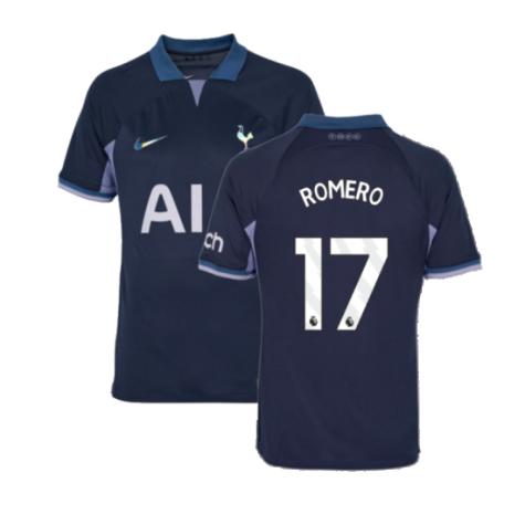 Tottenham Hotspur Cristian Romero 17 Away Trikot 2023-2024