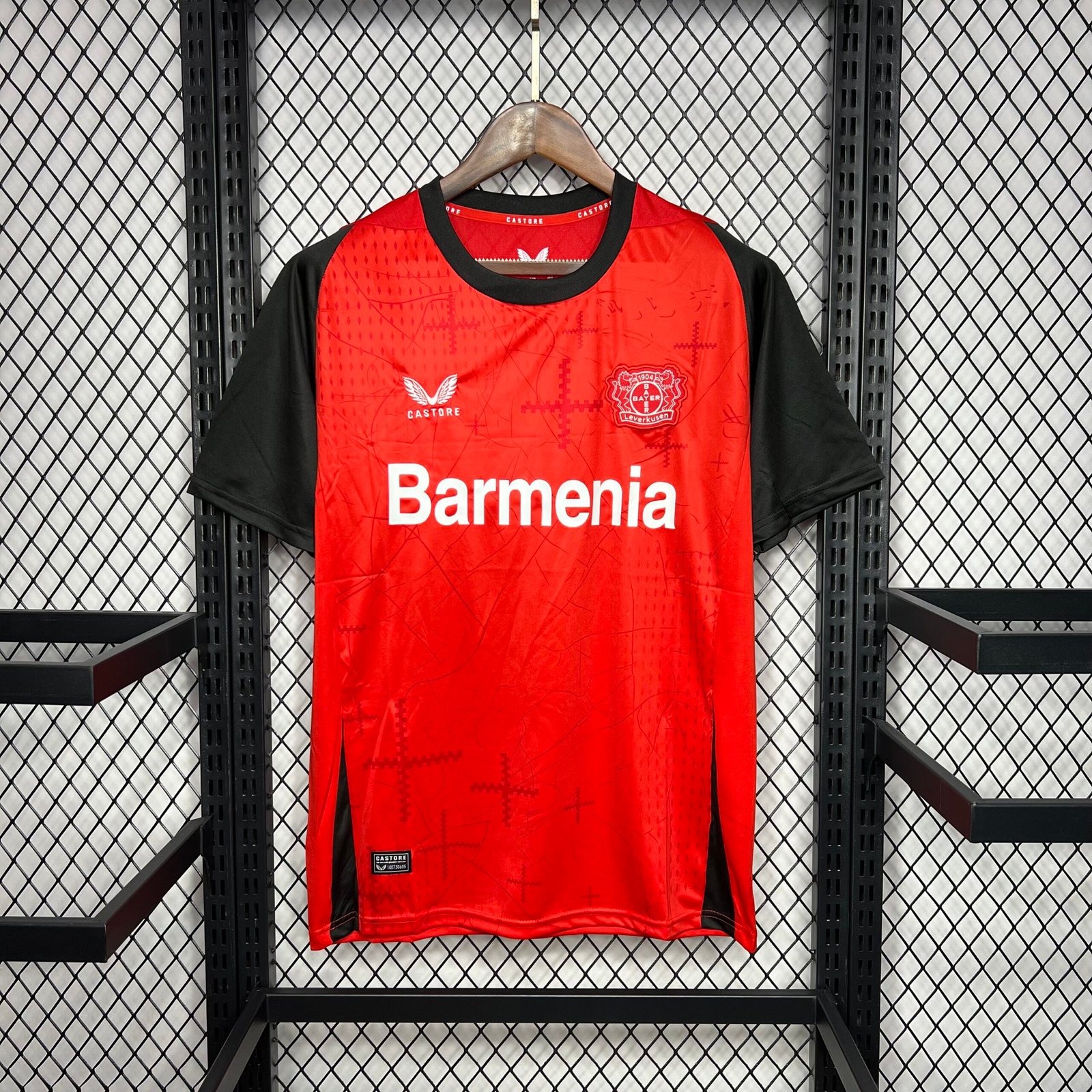 Bayer Leverkusen Florian Wirtz 10 Home Trikot 2024-2025 Bayer Leverkusen Florian Wirtz 10 Home Trikot 2024-2025