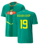 Senegal Papa Bouba Diop 19 Away Trikot WM 2022