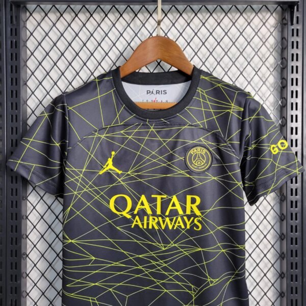 PSG Kylian Mbappe 7 Forth Trikot Kinder Mini Kit 2022-2023