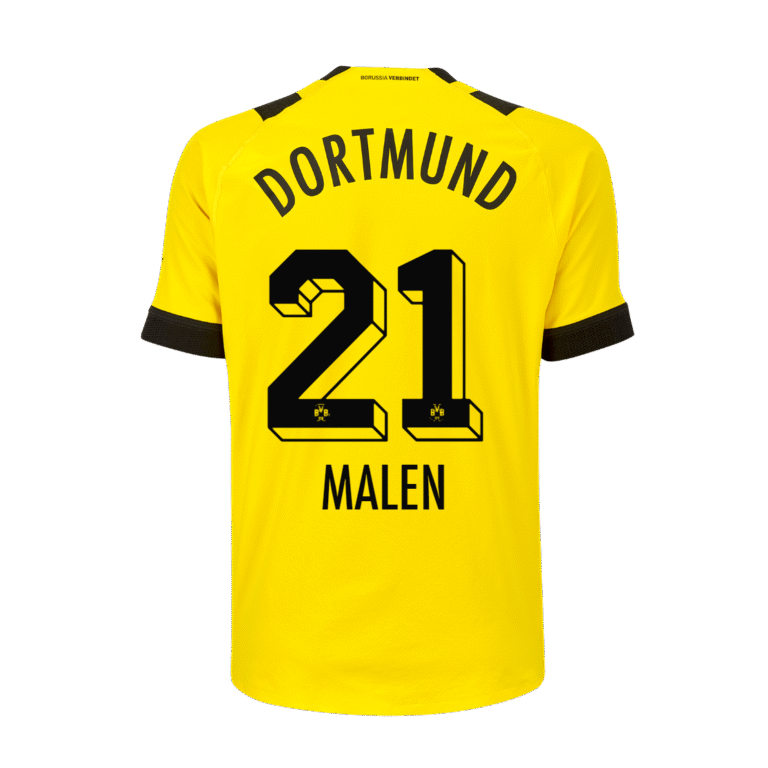 Borussia Dortmund Donyell Malen 21 Home Trikot 2022-2023