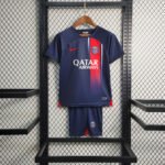 PSG Kylian Mbappe 7 Heimtrikot Kinder Mini Kit 2023-2024
