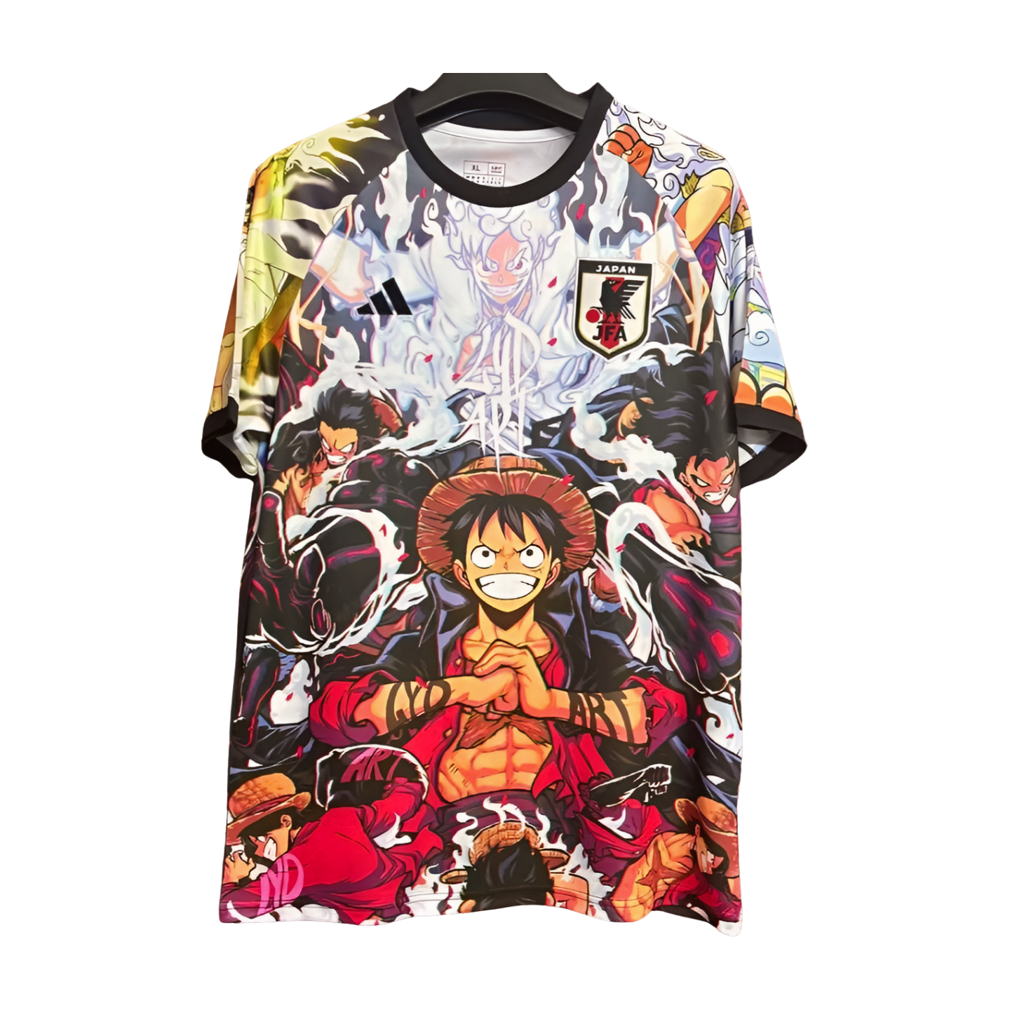 Japan One Piece Monkey D. Luffy Sondertrikot 2024-2025 - Schwarz Japan One Piece Monkey D. Luffy Sondertrikot 2024-2025 - Schwarz