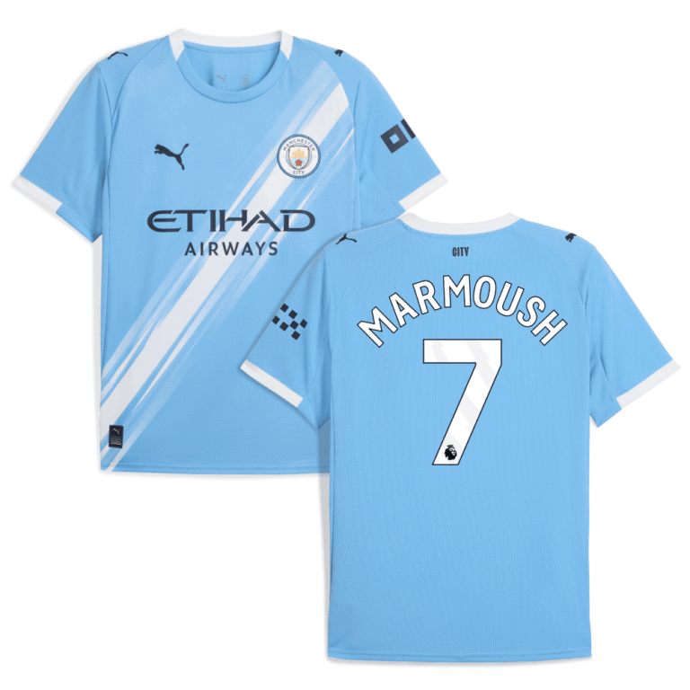 Manchester City Omar Marmoush 7 Home Trikot 2025-2026
