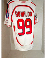AC Mailand Ronaldo 99 Retro Away Trikot 2006-2007