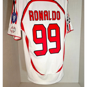 AC Mailand Ronaldo 99 Retro Away Trikot 2006-2007