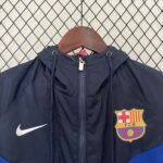 FC Barcelona Winterjacke 2024-2025 - Schwarz Blau