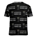 Juventus FC Unisex 3D Vollständig Druck Kurzarm T-Shirts Beiläufige Tee Tops