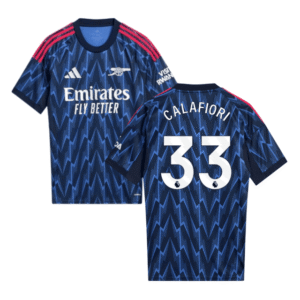 Arsenal Riccardo Calafiori 33 Away Trikot 2025-2026