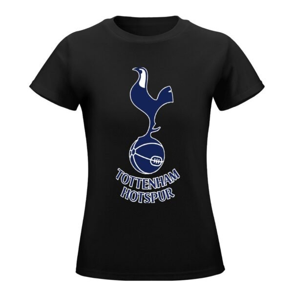 Tottenham Hotspur Damen Kurzarm Rundhals T-Shirt Casual Sommer Tops
