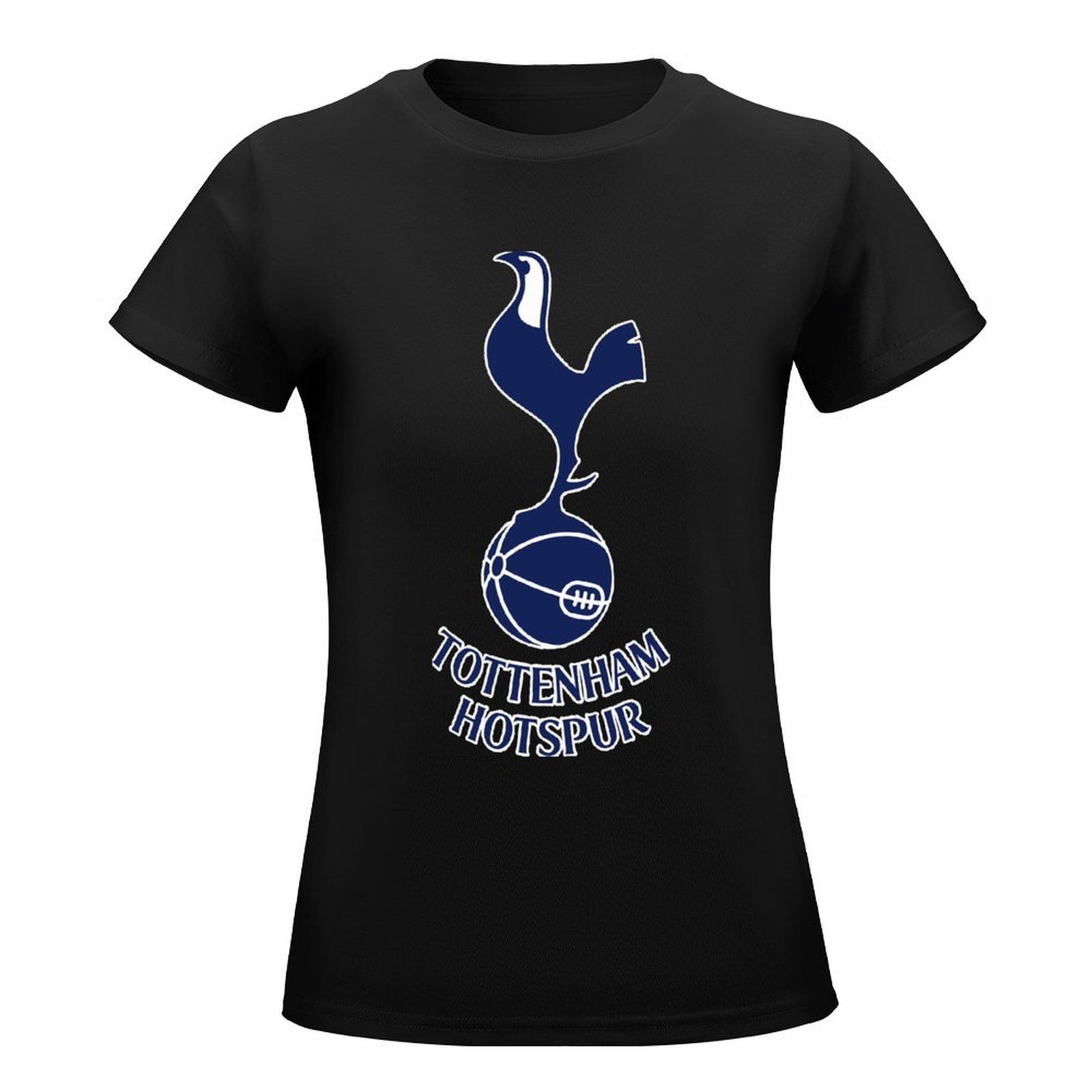 Tottenham Hotspur Damen Kurzarm Rundhals T-Shirt Casual Sommer Tops Tottenham Hotspur Damen Kurzarm Rundhals T-Shirt Casual Sommer Tops