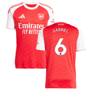 Arsenal Gabriel Magalhães 6 Home Trikot 2025-2026