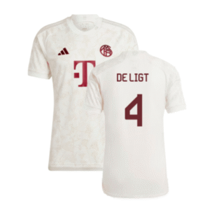 FC Bayern München Matthijs de Ligt 4 Third Trikot 2023-2024