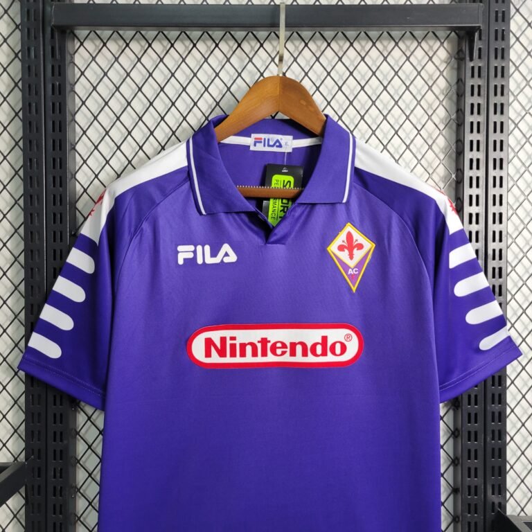 Florenz Retro Home Trikot 1998-1999 - Lila