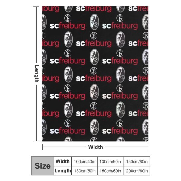 SC Freiburg Decken, Superweiche Decken, Verschiedene Größen Von Decken