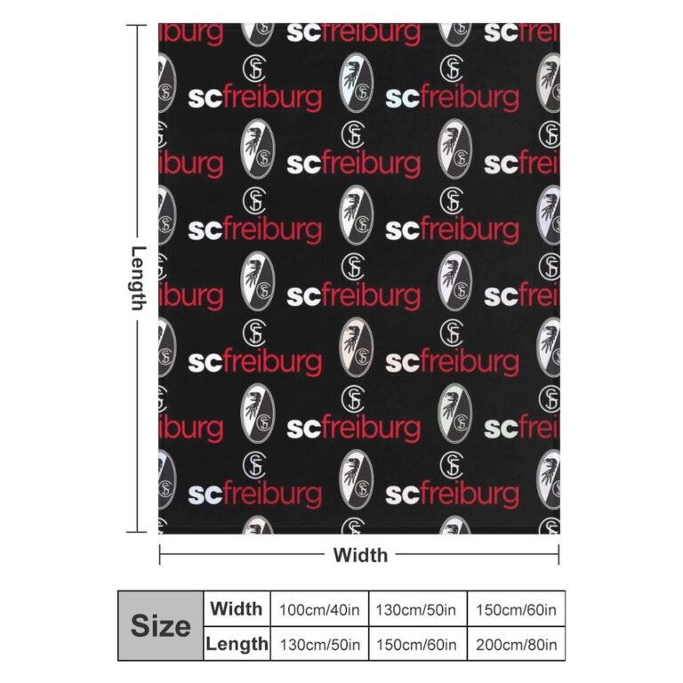 SC Freiburg Decken, Superweiche Decken, Verschiedene Größen Von Decken