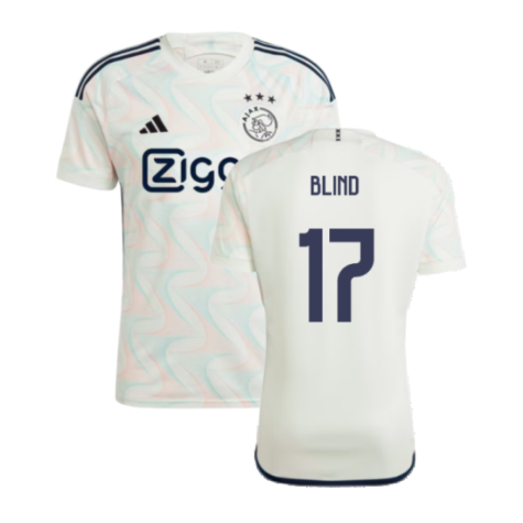 Ajax Daley Blind 17 Away Trikot 2023-2024